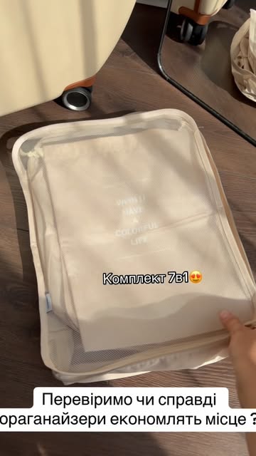 Набір дорожніх органайзерів Flybag для валізи